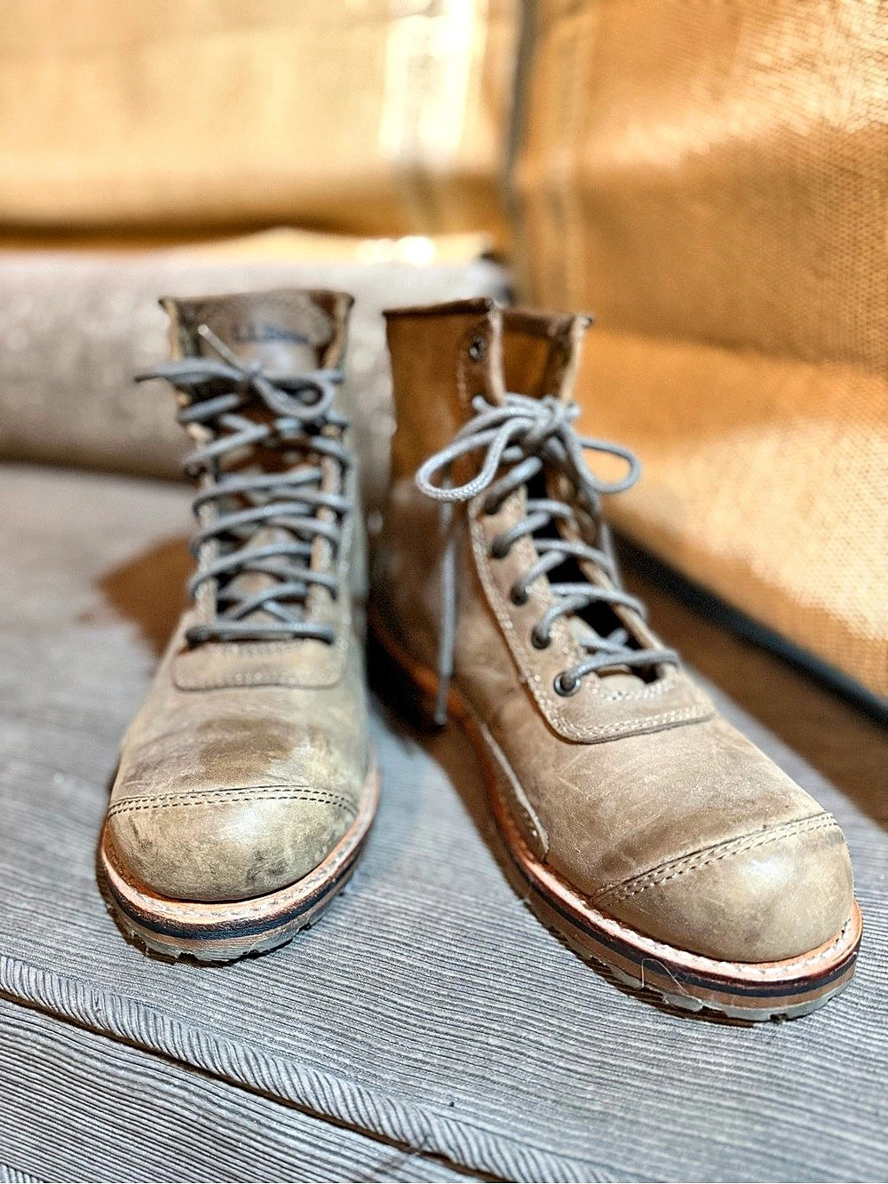 L.L. Bean Katahdin Iron Works Engineer Boots Men's Brown Boots